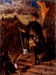 30th November. Sketch (Gustaf Cederström) - Nationalmuseum - 22259