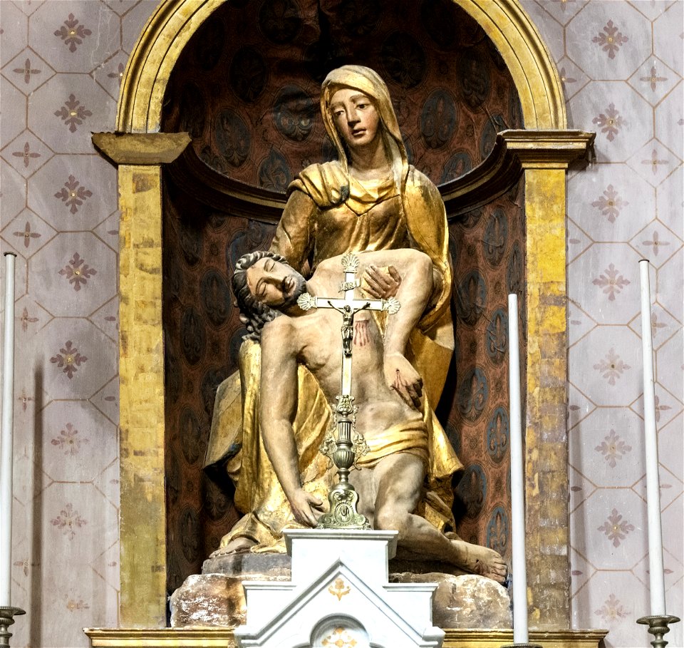 31 - Buzet-sur-Tarn - L'église Saint-Martin - Vierge de Pitié - PalissyPM31002593