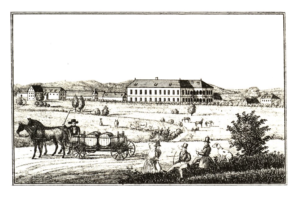 314 Turnisch, Schloß — Turnisce - J.F.Kaiser Lithografirte Ansichten der Steiermark 1830