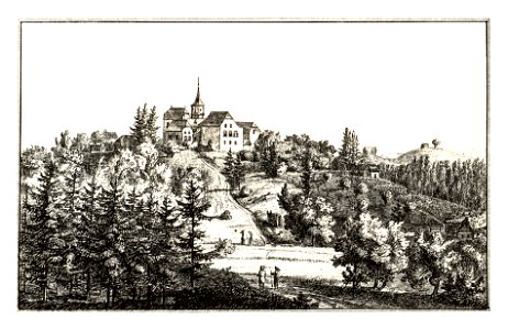 316 Vasoldsberg, Schloss - Apres la nature Marie Schmirmahl - J.F.Kaiser Lithografirte Ansichten der Steiermark 1830