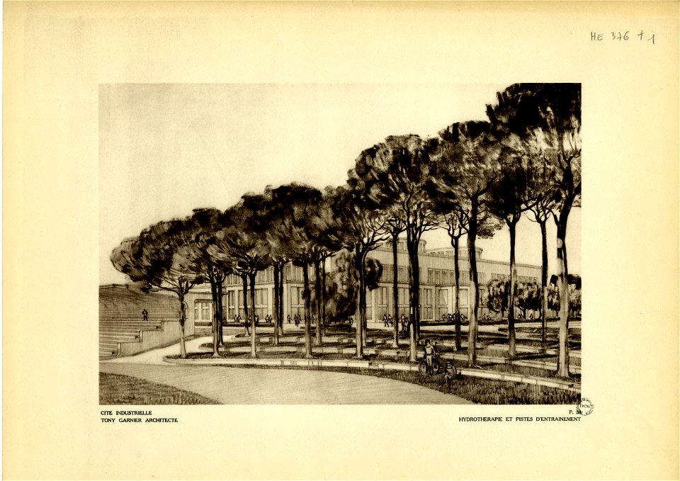 33. Etablissement d'hydrothérapie et pistes d'entraînement; perspective
