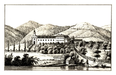 337 Wildhaus, Schloß — Viltus, Slemen - J.F.Kaiser Lithografirte Ansichten der Steiermark 1830