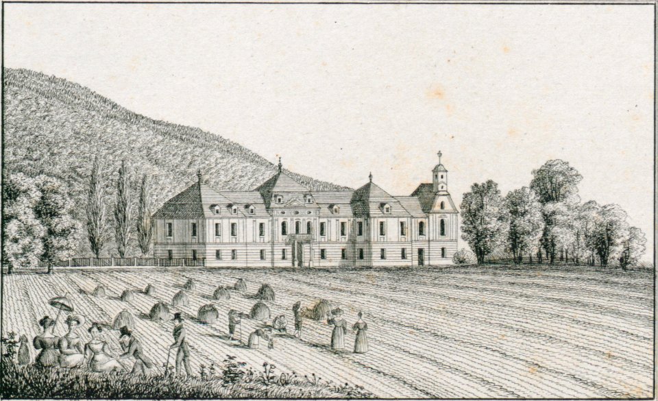 339 Schloss Windenau, Betnava, Rothwein, Radvina - J.F.Kaiser Lithografirte Ansichten der Steiermark 1830 (2)