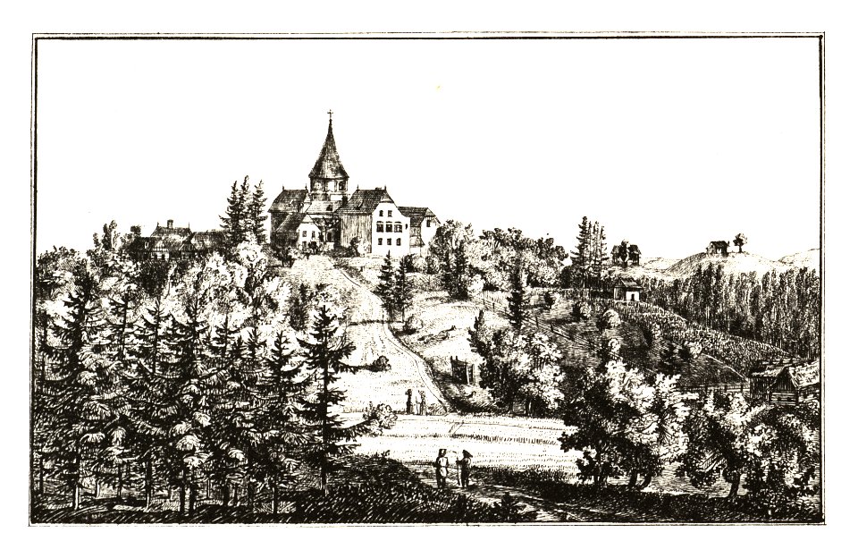 352 Vasoldsberg, Schloss - Apres la nature Marie Schmirmahl, Variante zu Nr. 316 - J.F.Kaiser Lithografirte Ansichten der Steiermark 1830