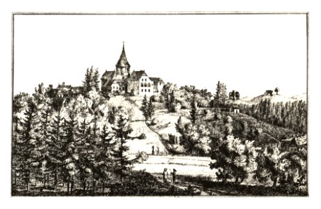 352 Vasoldsberg, Schloss - Apres la nature Marie Schmirmahl, Variante zu Nr. 316 - J.F.Kaiser Lithografirte Ansichten der Steiermark 1830