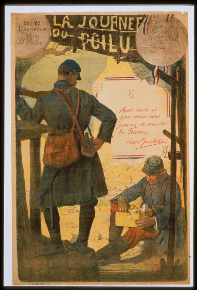 3f03948u La journée du Poilu 1915
