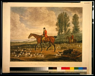 3g05953u Richard Davis, huntsman to his majesty's harriers, 1930