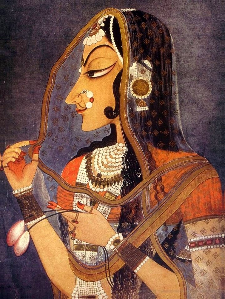4 Radha (Bani Thani), Kishangarh, ca. 1750, National Museum New Delhi