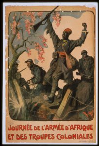 3f03949u Journée de l'armée d'Afrique et des troupes coloniales 1917