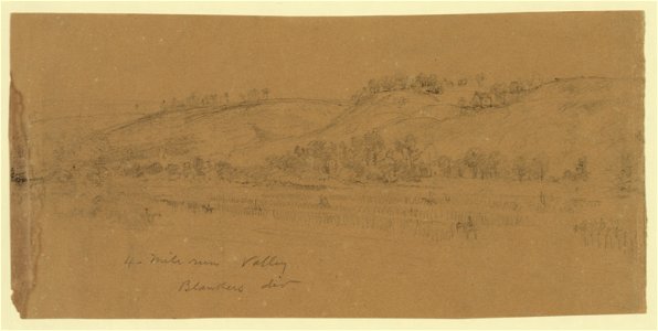 4-Mile Run Valley. Blankers (sic) div LCCN2004660501