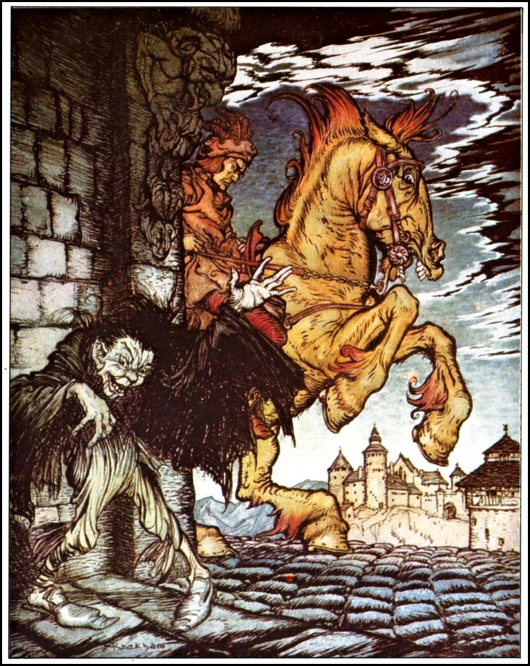 40 rackham poe metzengerstein