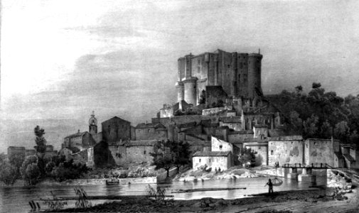 414 album dauphiné, Suze la Rousse (Drome), by VC cropped