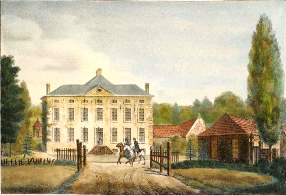 43. Château de Linden (Province de Brabant méridional). A. De Marbaix Jobard