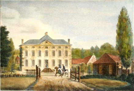 43. Château de Linden (Province de Brabant méridional). A. De Marbaix Jobard