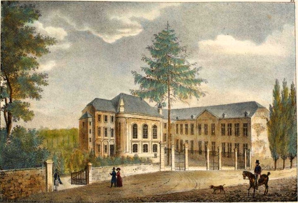 45. Le Wauxhall à Spa. Lemaître Jobard