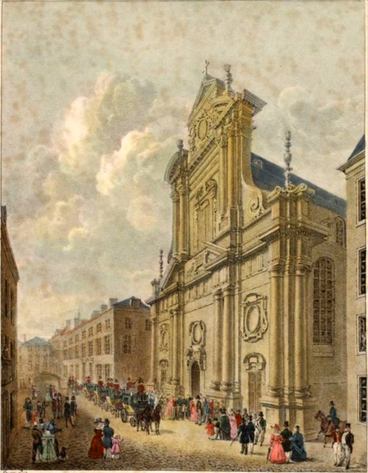 48. Eglise des Augustins. Temple protestant à Bruxelles