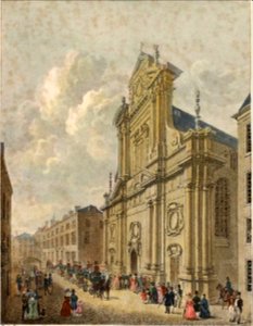 48. Eglise des Augustins. Temple protestant à Bruxelles