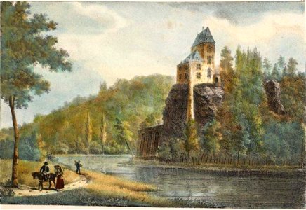 48. Chateau de Mont-Jardin, près de Spa. Lemaître Jobard