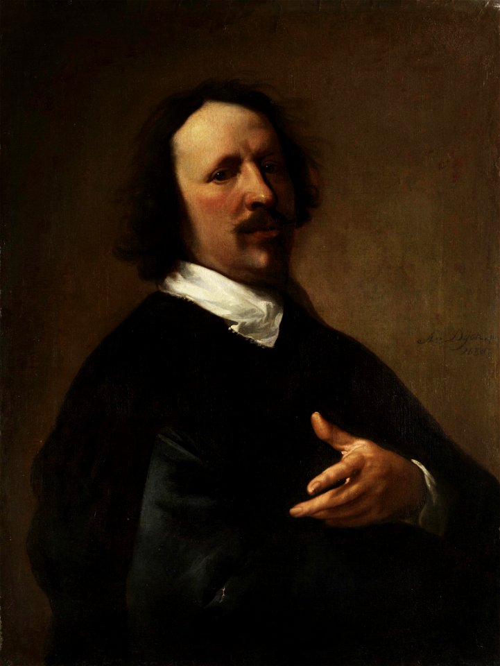 Anthony van Dyck (copy after) - Portrait of the painter Gaspar de Crayer