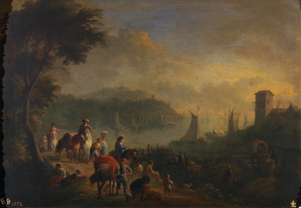 Adriaen Frans Boudewijns - Port