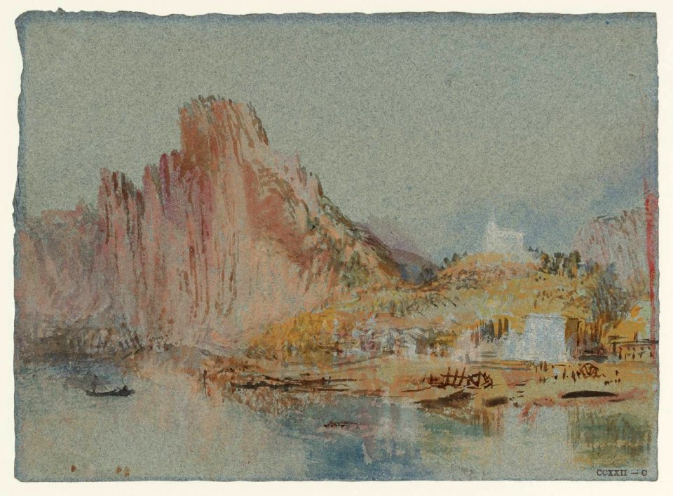 5. Rocks on the Meuse at Marche-les-Dames