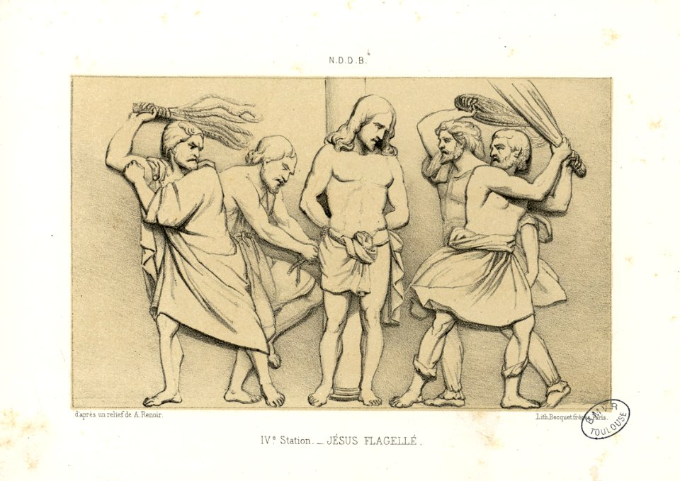 4e Station - Jésus flagellé - Fonds Ancely - B315556101 A GORSE 12 040
