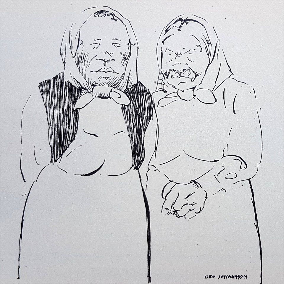 50 år och ogift x Otto Johansson 1917
