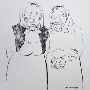 50 år och ogift x Otto Johansson 1917