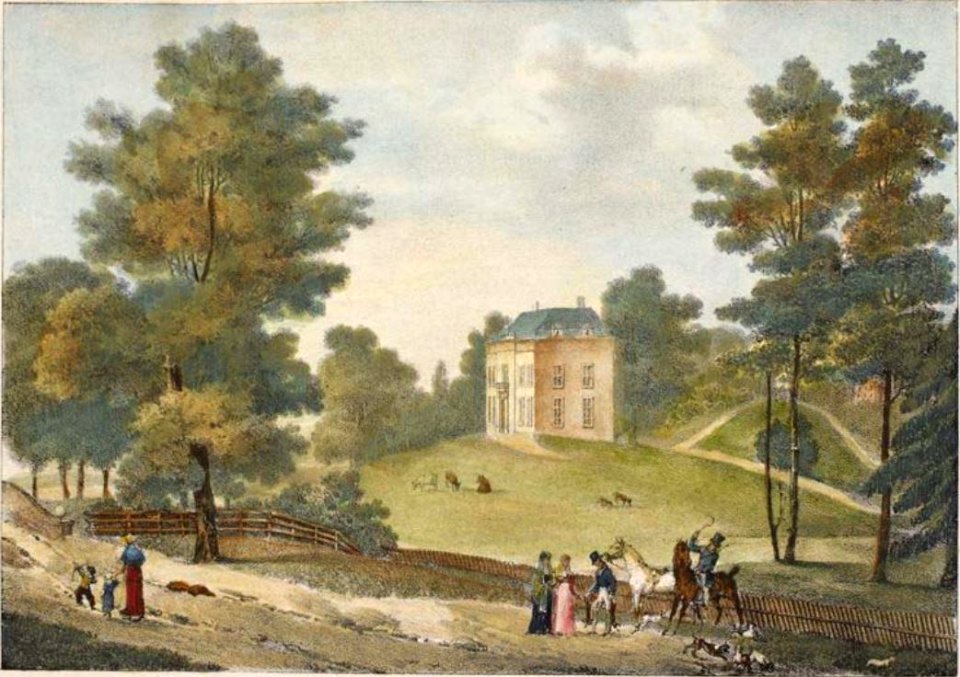 50. Château de heilige-Berg près d'Amersfort (Province d'Utrecht). Kreins Jobard