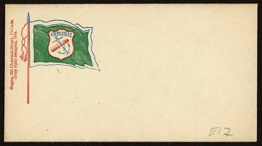 4th Division, 9th Army Corps flag in green) - Magee, 316 Chestnut Street, Philada LCCN2010652103