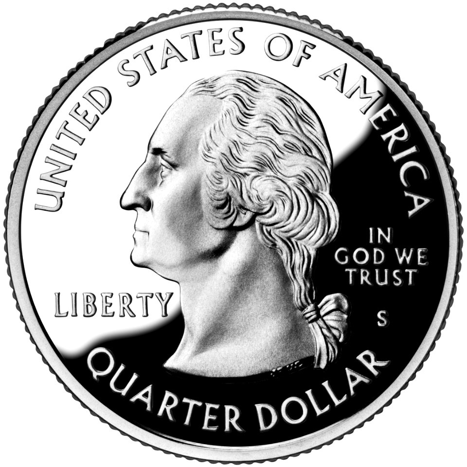 50 State and Territories quarter proof obverse (San Francisco)