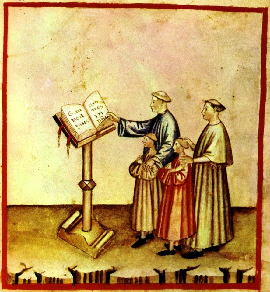 54-aspetti di vita quotidiana, canto in chiesa,Taccuino Sani