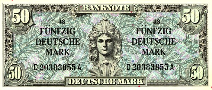 50 DM Serie1 Ausgabe2 Vorderseite
