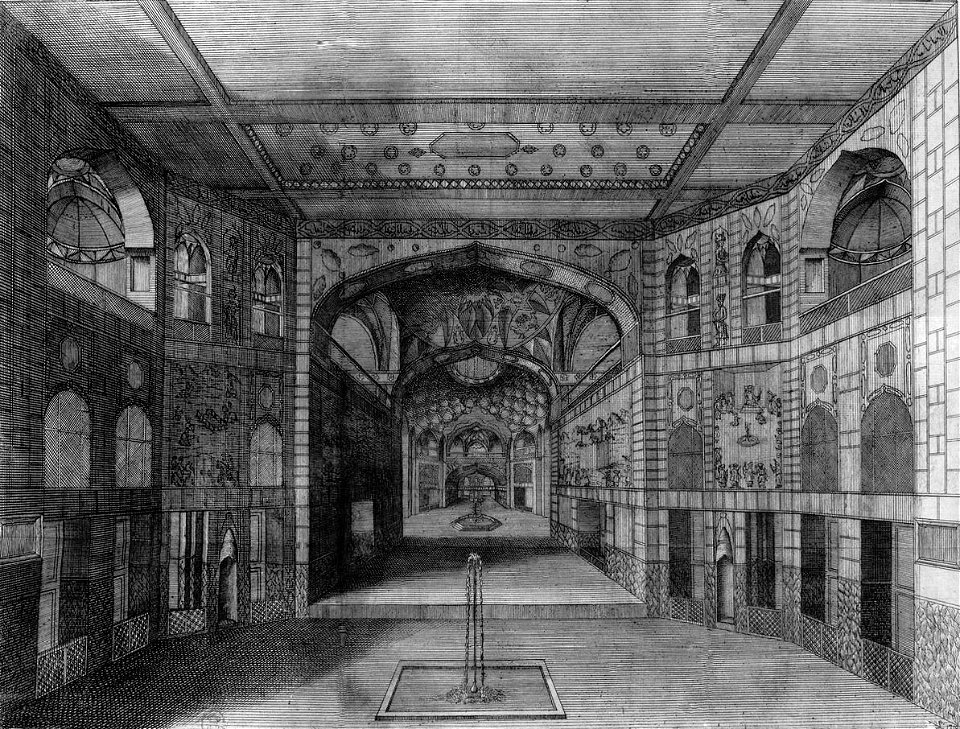 55 Chardin Inside palace in Esfahan