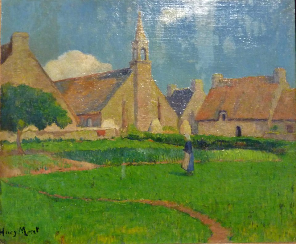 553 Brest musée beaux-arts Henry Moret La chapelle du Pouldu