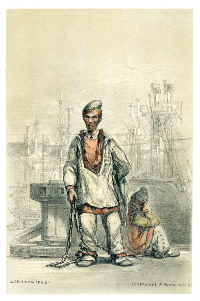 582 Brest musée beaux-arts Jules Noël Condamnés à perpétuité