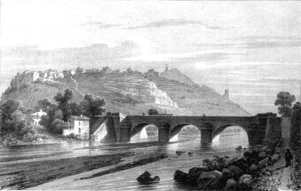 559 album dauphiné, pont sur la drome à Livron, by AD cropped