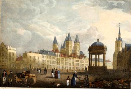 6. La Grande Place à Tournay, 1818