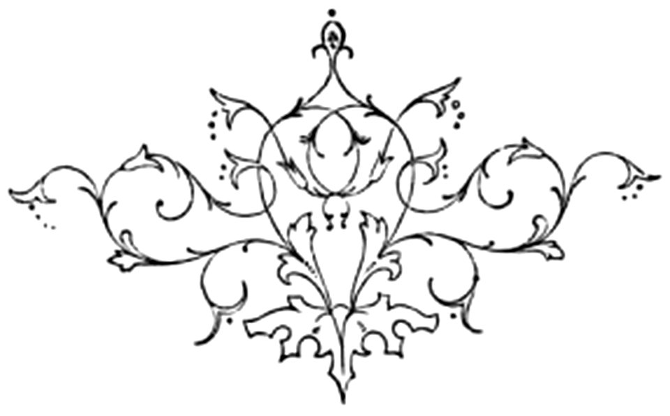 628-Ornate Design at End