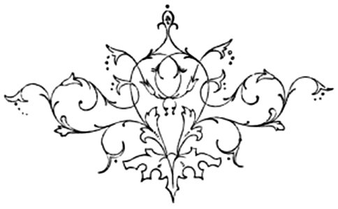 628-Ornate Design at End