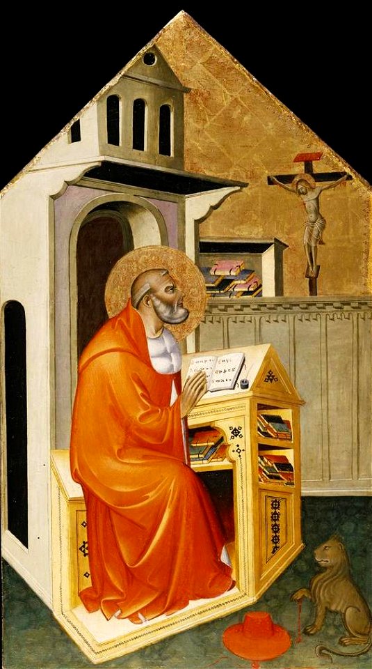 6 Cecco di Pietro St. Jerome in His Study. North Carolina Museum of Art, Raleigh