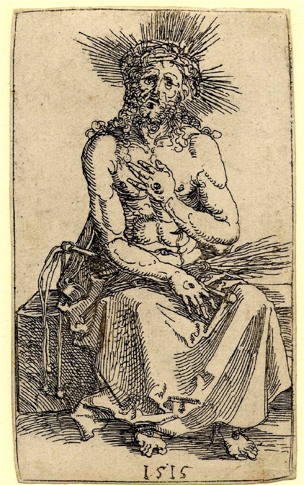 63 Man of Sorrows, Seated
