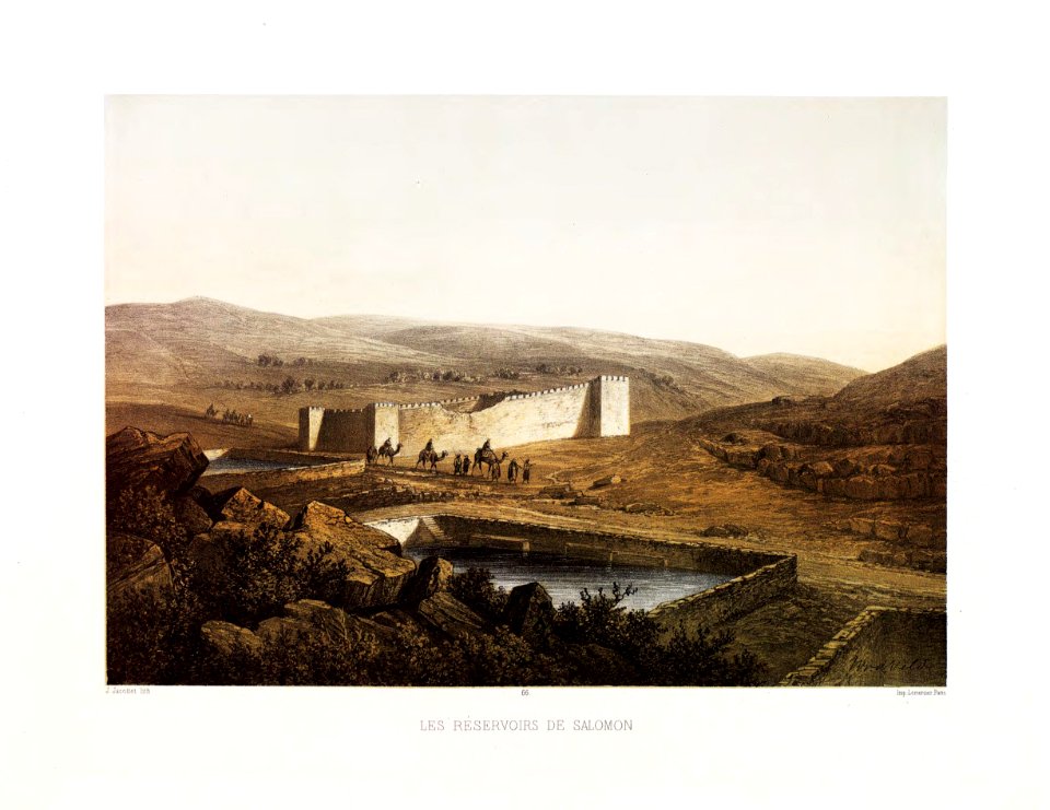 66.Les reservoirs de Salomon