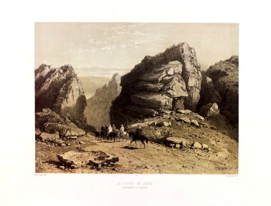 69. Le desert de Judee entre Masada et ez-Zuweirah