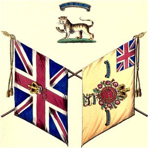 67th Foot colours