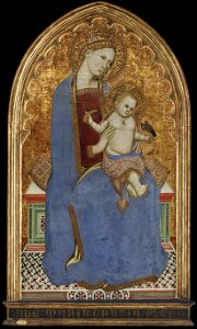 7 Cecco di Pietro, Madonna and Child, Copenhagen Statens Museum for Kunst