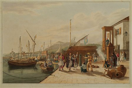 7 The Sanita at Sta Maura - Cartwright Joseph - 1821