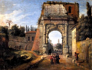 7 Rome View of the Arch of Titus