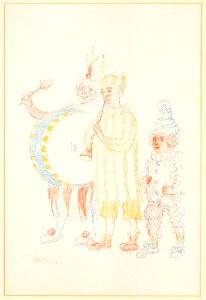 7. Muzikanten (uit- La Gamme d'Amour), James Ensor, Mu.ZEE Oostende, SM001763
