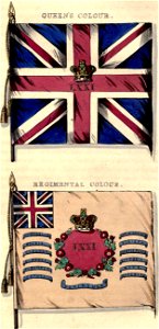 71st Foot colours